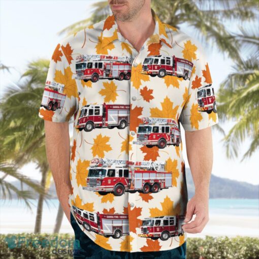 Canada, Sarnia Fire Rescue 3D Hawaiian Shirt Product Photo 4