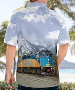 Canada Via Rail F40PH-2D No. 6434 Aloha Hawaiian Shirt Product Photo 4