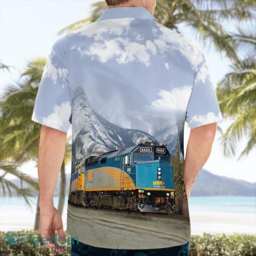 Canada Via Rail F40PH-2D No. 6434 Aloha Hawaiian Shirt Product Photo 4