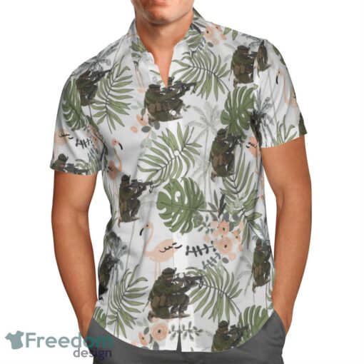 Canadian Army Hawaiian Shirt Beach Shirt Summer Holiday Gift Product Photo 1