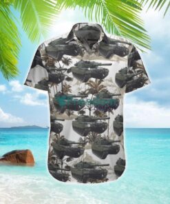 Canadian Army Leopard 2A4 Tank Hawaiian Shirt Beach Summer Shirt Product Photo 1