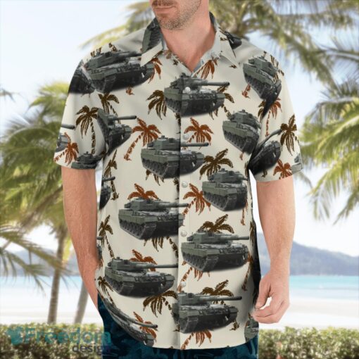 Canadian Army Leopard 2A4M Hawaiian Shirt Men Women Beach Shirt Product Photo 4