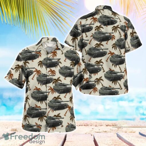 Canadian Army Leopard 2A4M Hawaiian Shirt Men Women Beach Shirt Product Photo 1