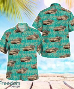 Canadian Army Leopard 2A6M Hawaiian Shirt Men Women Beach Shirt