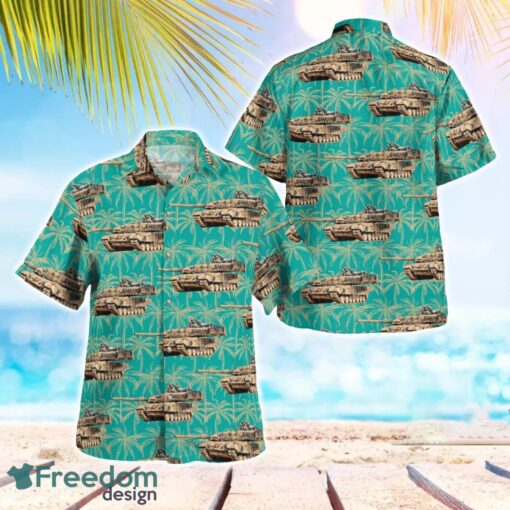 Canadian Army Leopard 2A6M Hawaiian Shirt Men Women Beach Shirt Product Photo 1