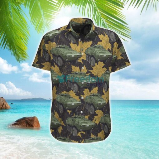 Canadian Army Light Armoured Vehicle (LAV) 6.0 Hawaiian Shirt Beach Summer Shirt Product Photo 1