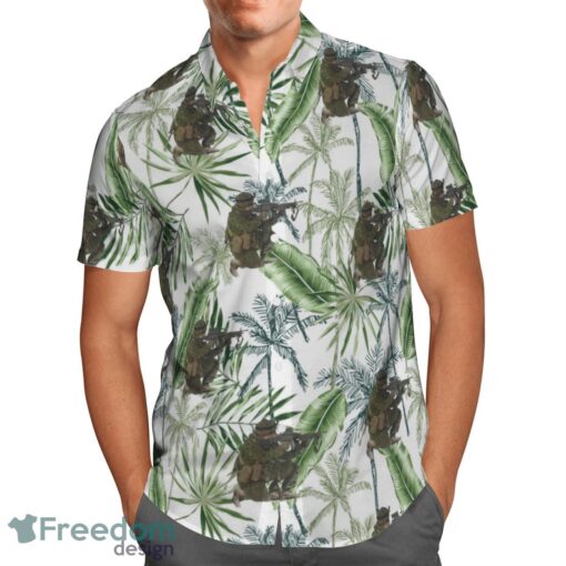 Canadian Army Tropical Hawaiian Shirt Beach Shirt Summer Holiday Gift Product Photo 1