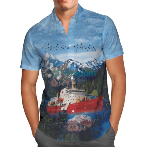 Canadian Coast Guard CCGS Pierre Radisson Hawaiian Shirt Beach Summer Shirt Product Photo 2