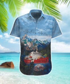 Canadian Coast Guard CCGS Pierre Radisson Hawaiian Shirt Beach Summer Shirt