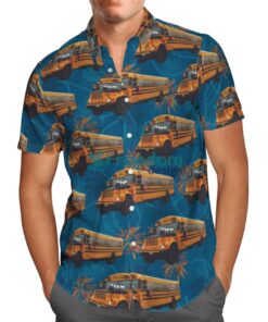 Canadian School Bus Hawaiian Shirt Beach Summer Shirt For Men Women Product Photo 2