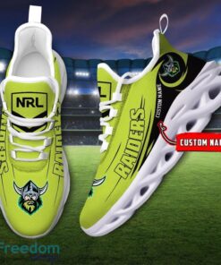 Canberra Raiders NRL Max Soul Shoes Sneakers Sport Gift For Fans Running Shoes Custom Name Product Photo 2