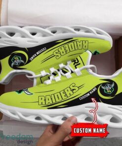 Canberra Raiders NRL Max Soul Shoes Sneakers Sport Gift For Fans Running Shoes Custom Name Product Photo 3