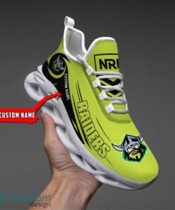 Canberra Raiders NRL Max Soul Shoes Sneakers Sport Gift For Fans Running Shoes Custom Name