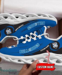 Canterbury Bulldogs NRL Max Soul Shoes Sneakers Sport Gift For Fans Running Shoes Custom Name Product Photo 3