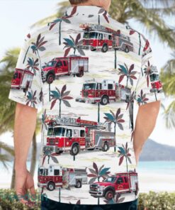 Cape Coral, Florida, Cape Coral Fire Department Hawaiian Shirt Beach Shirt Summer Holiday Gift Product Photo 2