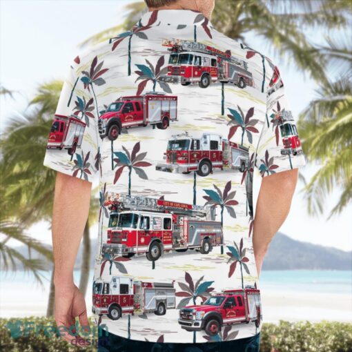 Cape Coral, Florida, Cape Coral Fire Department Hawaiian Shirt Beach Shirt Summer Holiday Gift Product Photo 2