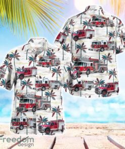 Cape Coral, Florida, Cape Coral Fire Department Hawaiian Shirt Beach Shirt Summer Holiday Gift