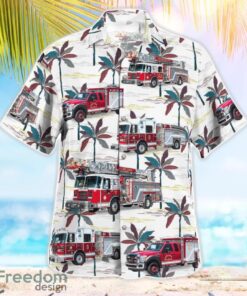 Cape Coral, Florida, Cape Coral Fire Department Hawaiian Shirt Beach Shirt Summer Holiday Gift Product Photo 4