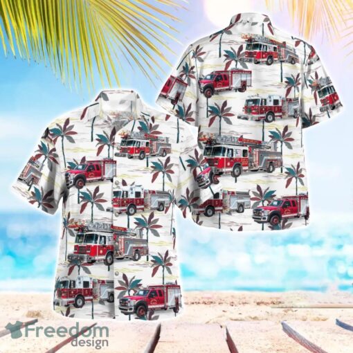 Cape Coral, Florida, Cape Coral Fire Department Hawaiian Shirt Beach Shirt Summer Holiday Gift Product Photo 1