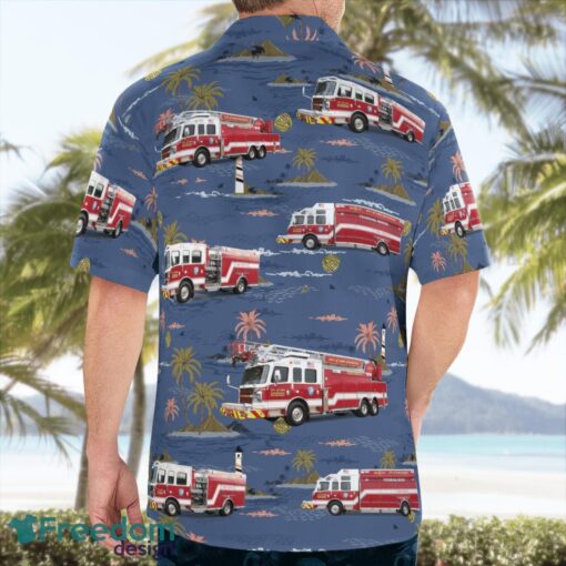 Cape Girardeau Fire Department 3D Hawaiian Shirt Product Photo 2