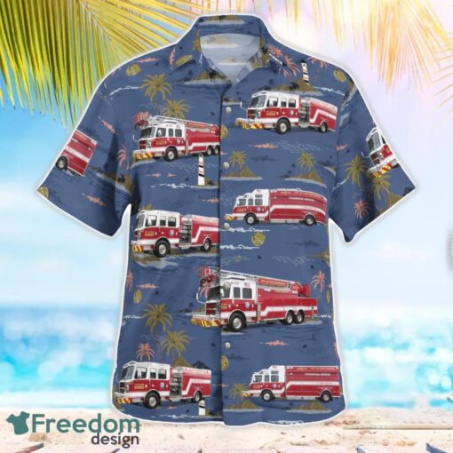 Cape Girardeau Fire Department 3D Hawaiian Shirt Product Photo 3