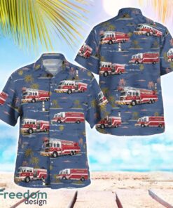 Cape Girardeau Fire Department 3D Hawaiian Shirt