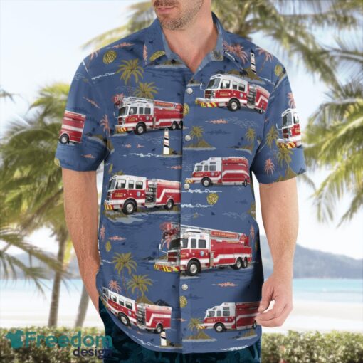 Cape Girardeau Fire Department 3D Hawaiian Shirt Product Photo 4