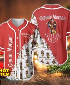 Captain Morgan Whiskey Logo Printed Baseball Jersey Shirt For Men And Women