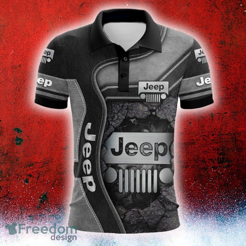 Car Racing Jeep Logo Hidden Truck Leather Pattern Polo Car AOP For Men And Women image Car Racing Jeep Logo Hidden Truck Leather Pattern Polo Car AOP For Men And Women - Car Racing Jeep Logo Hidden Truck Leather Pattern Polo Car AOP For Men And Women