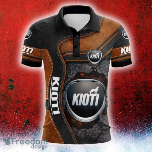 Car Racing Kioti Logo Hidden Truck Leather Pattern Polo Car AOP - Car Racing Kioti Logo Hidden Truck Leather Pattern Polo Car AOP