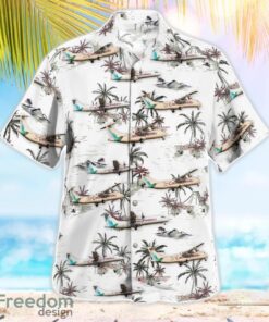 Caribbean Airlines ATR 72-600 Beach Hawaiian Shirt Gift For Summer Holiday Product Photo 3