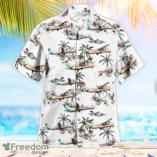 Caribbean Airlines ATR 72-600 Beach Hawaiian Shirt Gift For Summer Holiday Product Photo 3