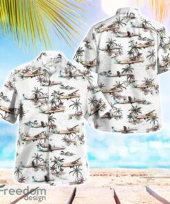 Caribbean Airlines ATR 72-600 Beach Hawaiian Shirt Gift For Summer Holiday