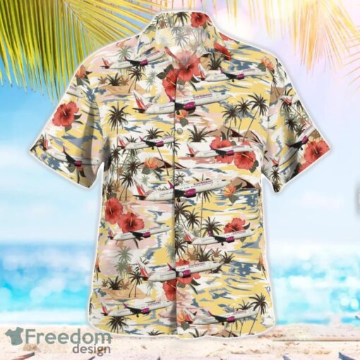 Caribbean Airlines Boeing 737 MAX 8 Beach Hawaiian Shirt Gift For Summer Holiday Product Photo 3