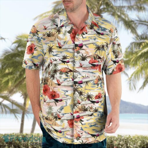 Caribbean Airlines Boeing 737 MAX 8 Beach Hawaiian Shirt Gift For Summer Holiday Product Photo 4