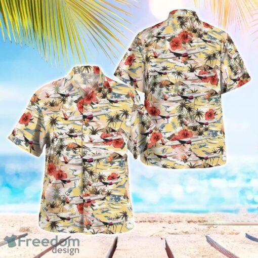 Caribbean Airlines Boeing 737 MAX 8 Beach Hawaiian Shirt Gift For Summer Holiday Product Photo 1