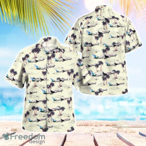 Caribbean Airlines Boeing 767-300ER Beach Hawaiian Shirt Gift For Summer Holiday Product Photo 1