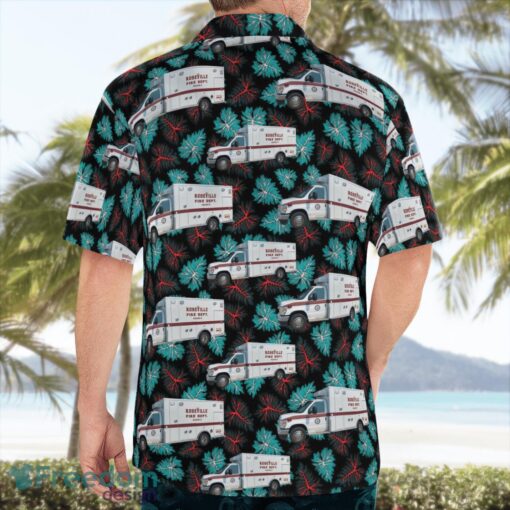 Carlifornia Roseville Fire Department Emergency Vehicle Hawaiian Shirt Beach Summer Shirt Product Photo 4