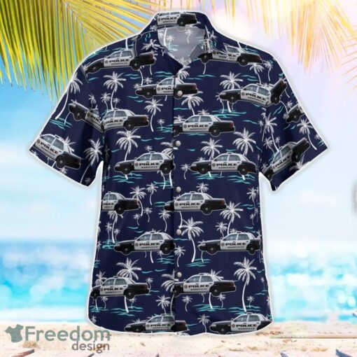 Carlifornia Roseville Police Department Vehicle Hawaiian Shirt Beach Summer Shirt Product Photo 2