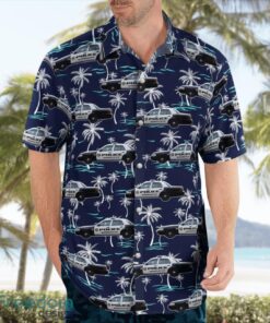 Carlifornia Roseville Police Department Vehicle Hawaiian Shirt Beach Summer Shirt Product Photo 3