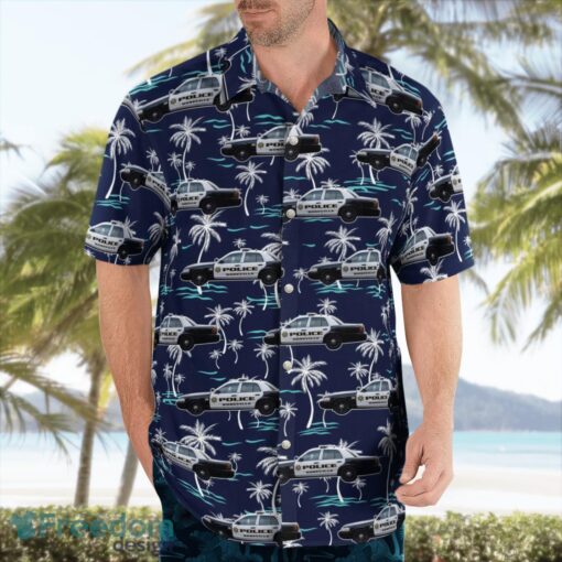 Carlifornia Roseville Police Department Vehicle Hawaiian Shirt Beach Summer Shirt Product Photo 3