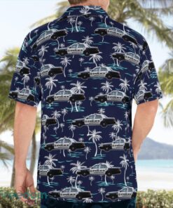 Carlifornia Roseville Police Department Vehicle Hawaiian Shirt Beach Summer Shirt Product Photo 4