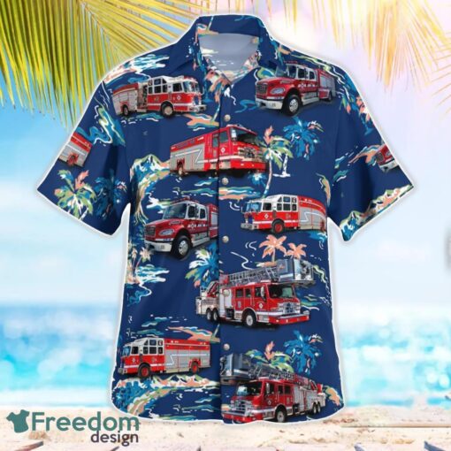 Carlisle Fire & Rescue Services Beach Hawaiian Shirt Summer Gift Product Photo 2