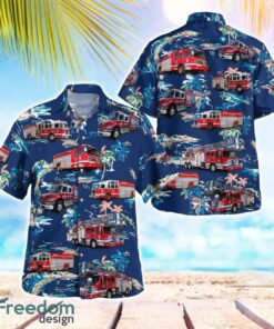 Carlisle Fire & Rescue Services Beach Hawaiian Shirt Summer Gift