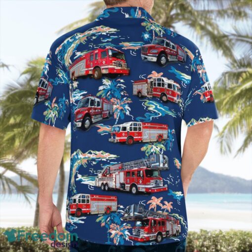 Carlisle Fire & Rescue Services Beach Hawaiian Shirt Summer Gift Product Photo 4