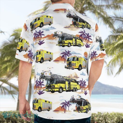 Carmel Fire Dept. NY Beach Hawaiian Shirt Summer Gift Product Photo 2