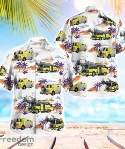 Carmel Fire Dept. NY Beach Hawaiian Shirt Summer Gift