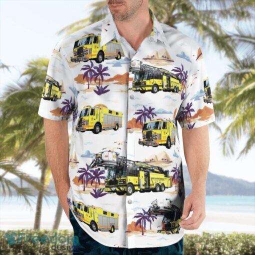 Carmel Fire Dept. NY Beach Hawaiian Shirt Summer Gift Product Photo 4