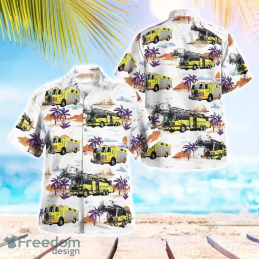 Carmel Fire Dept. NY Beach Hawaiian Shirt Summer Gift Product Photo 1