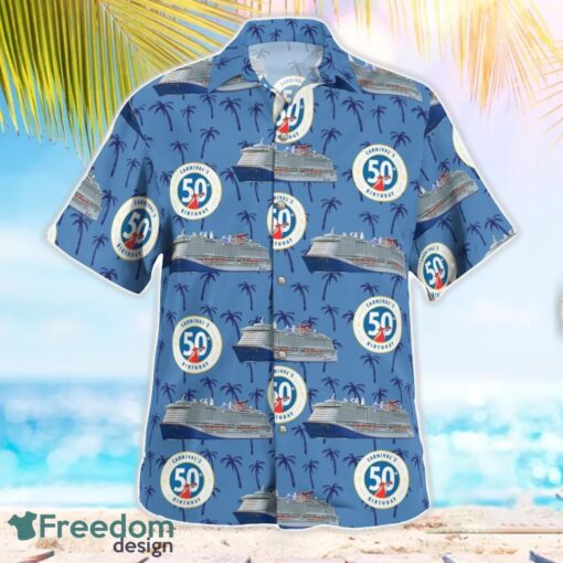 Carnival's Mardi Gras Carnival's 50th Birthday Hawaiian Shirt Gift For Summer Vacation Product Photo 2